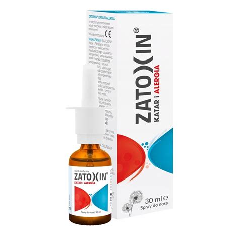 Zatoxin Katar I Alergia Spray Do Nosa Ml Apteka Moderna