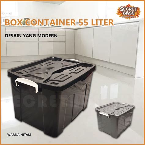 Jual BOX CONTAINER 55 LITER RODA Kontainer Box Plastik Container