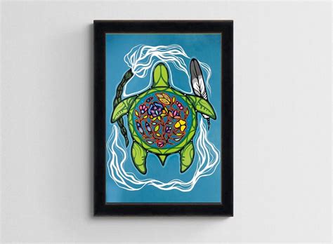 Prayers For Turtle Island By Jackie Traverse Native Art Indigenous