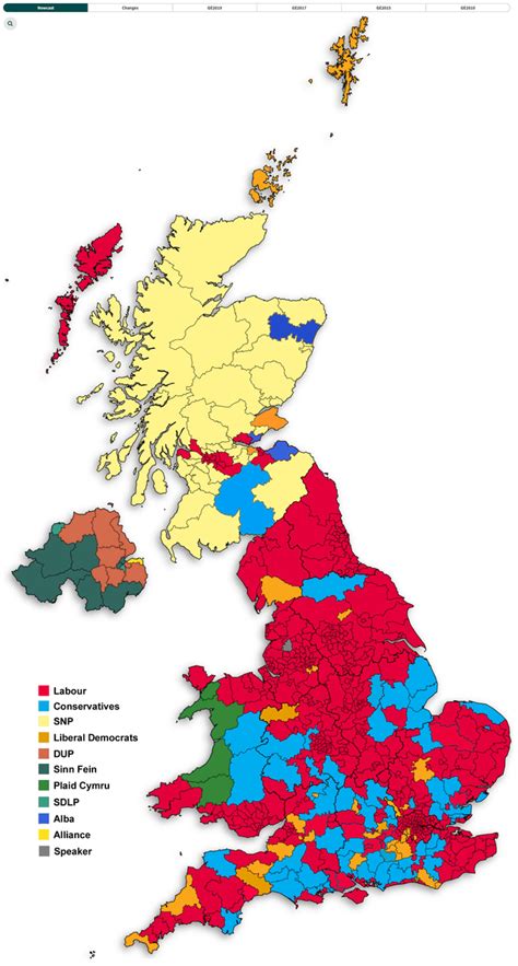 My Genuine Prediction Of The 2024 Uk General Election Results Map What