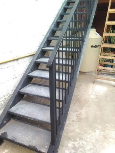 Escalera De Hierro Recta Para Exterior Mercadolibre Stairs Home