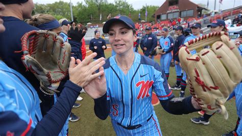 Ole Miss Softball Star Hits Home Runs on the Field, in the Classroom ...