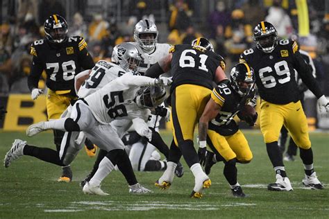 Week Raiders Steelers Final Score Pittsburgh Wins Silver And