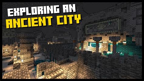 Exploring An Ancient City In Minecraft 119 The Wild Update Youtube