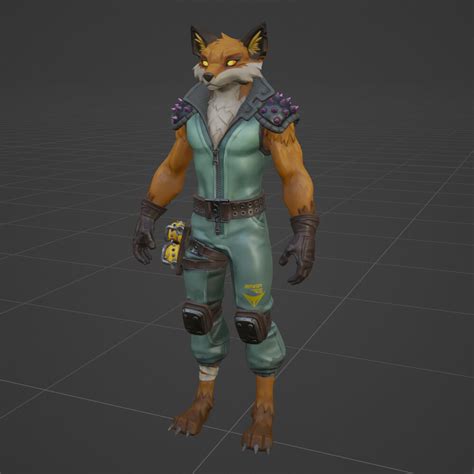 Fennix Fortnite 3d Model By Shevraar