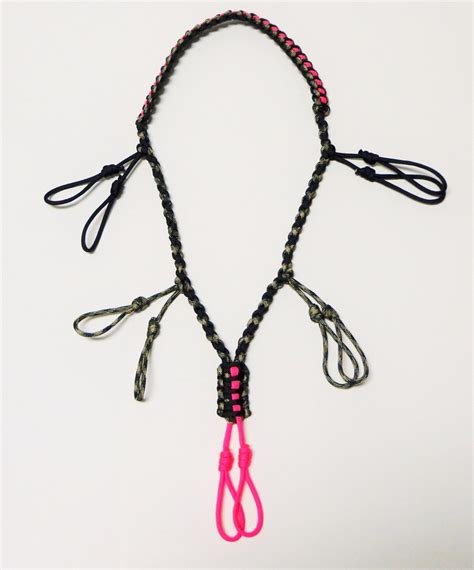 Paracord Duck/goose Call Lanyard Camo Black and Pink - Etsy