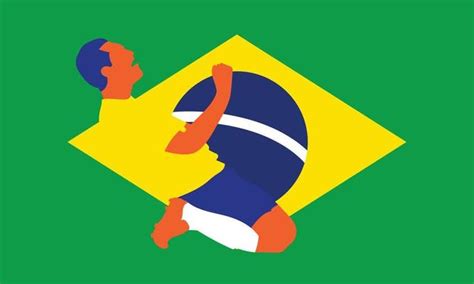 Brazil Football Logo Vector Art Icons And Graphics For Free Download