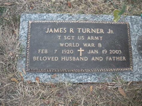 James Robert Turner Jr 1920 2002 Find A Grave Memorial