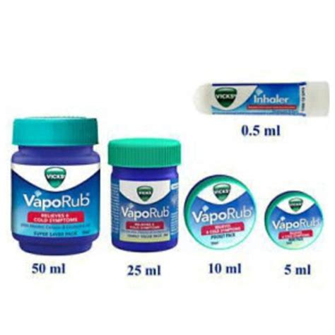 Vicks Vaporub Inhaler Meredakan Pilek Dan Pernafasan Lazada Indonesia