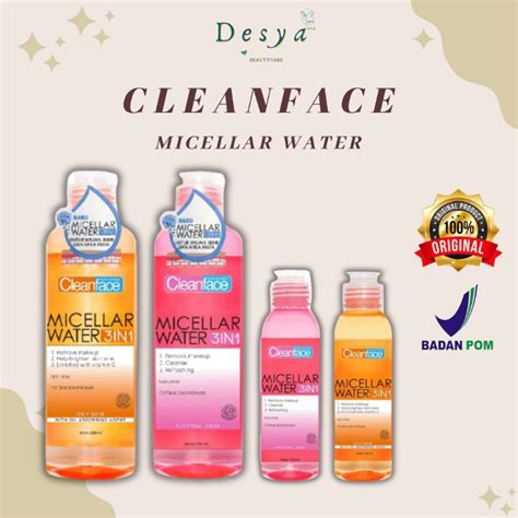 Jual Ready Cleanface Purbasari Clean Face Micellar Water In Normal