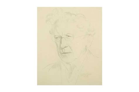 Lot 166 Gilbert Spencer Ra 1892 1979 Portrait