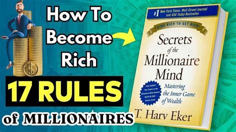 Secrets Of The Millionaire Mind Book Summary By T Harv Eker 17 Rules