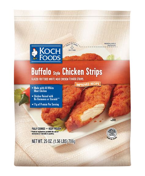 Buffalo Style Chicken Strips - Koch Foods