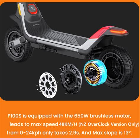 Buy The Segway Ninebot P Series Premium Electric Scooter Overclock