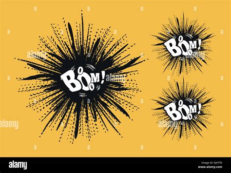 Comic Speech Bubble Stars Explosion Vector Stock Vector Image And Art