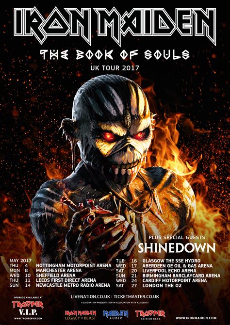 Music Iron Maiden Bring Book Of Souls World Tour To Nottingham Arena 4