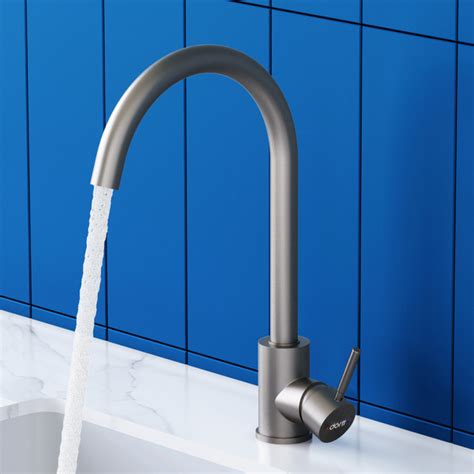 Смеситель для кухни DORFF Logic D3000000 высокий поворотный излив 250 ...