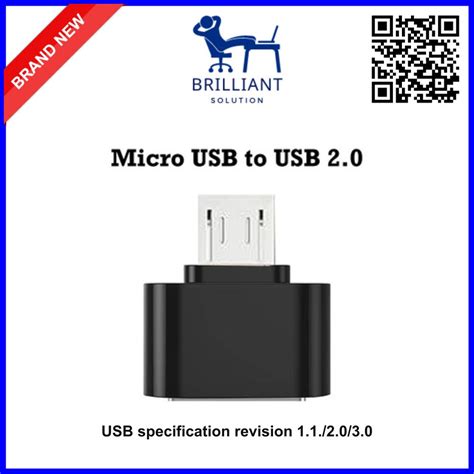 Micro USB to USB Type A Converter | Shopee Malaysia