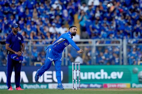 Ipl Match Rr Vs Mi Hardik Pandya To Drop Mohammad Nabi