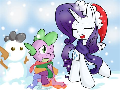 Spike Спайк Rarity Рэрити Mlp Art Minor второстепенные