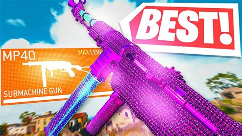 New Best Mp40 Class In Warzone Season 4 Best Mp40 Class Setup