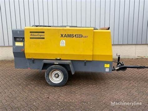 Atlas Copco XAMS 850 CD 7 Mobile Compressor For Sale Netherlands