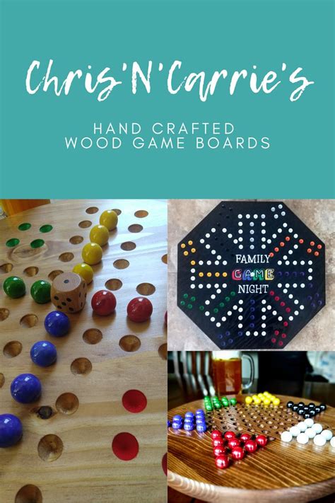 Handmade Wood Game Boards Wood Games Handmade Wood Handcraft