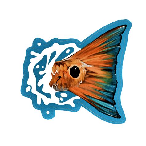 Brandon Finnorn Redfish Tail Splash Sticker - Fly Fishing Stickers and ...