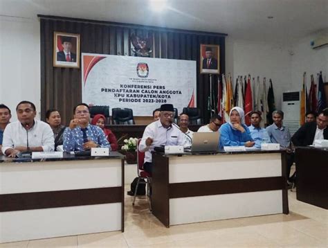 Pendaftaran Calon Anggota Kpu Kabupaten And Kota Di Sultra Resmi Dimulai