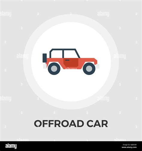 Icono De Autom Vil Todoterreno Vector Icono Plano Aislado En El Fondo