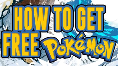 How To Get Free Pokemon Here S How Visit Freemons Org Youtube