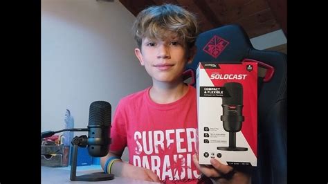 Recensione Microfono Hyperx Solocast Youtube