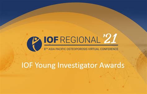 Young Investigator Awards Presented At Iof As Eurekalert