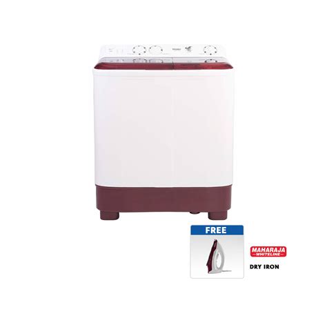 Haier 7 Kg Semi Automatic Washing Machine Htw65 1187btn