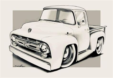 Pin By Liliane Vp On Transport Cartoon Car Drawings Truck Art Cool Car Drawings