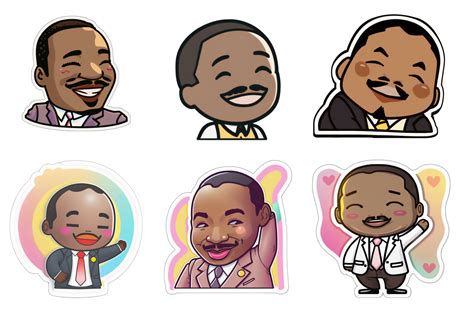 MLK Cartoon illustration 16074535 PNG