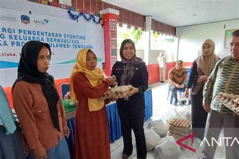 Bkkbn Sultra Bi Berkolaborasi Salurkan Bantuan Penanganan Stunting Di