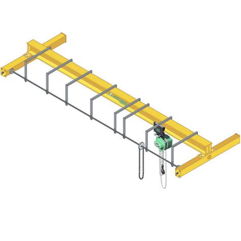 Manual Overhead Travelling Crane Verlinde Single Girder Free Standing