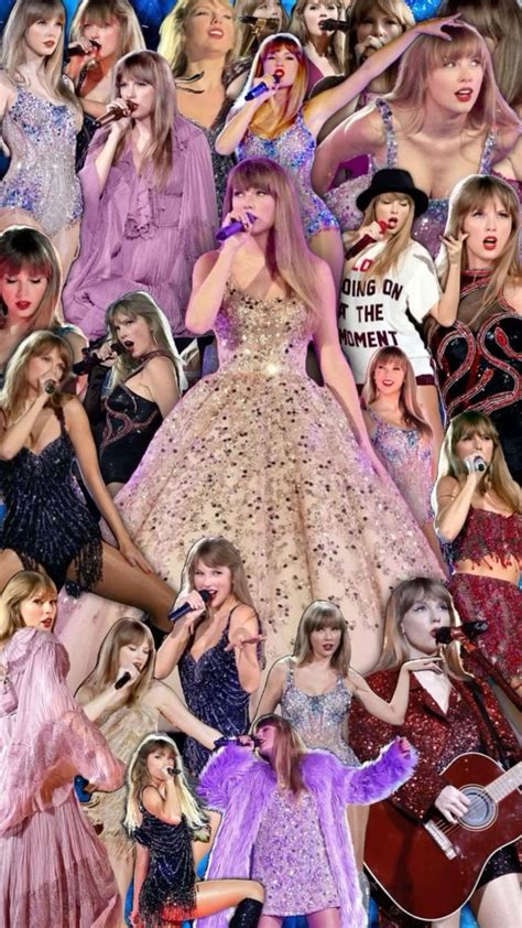 Taylor Swift Eras Tour Collage