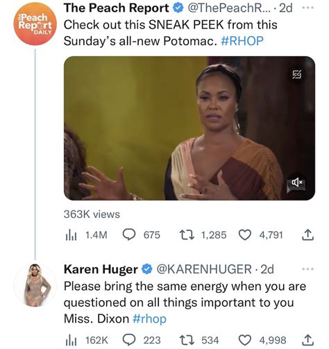 RHOP's Karen Huger Leaks Texts From Charrisse Amid Drama