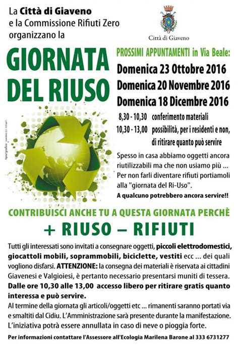 Giornata Del Riuso Giaveno To Piemonte