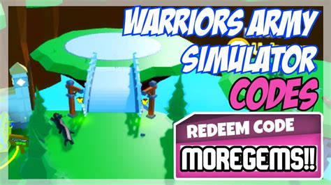 2022 NEW Roblox Warriors Army Simulator Codes ALL UPDATE