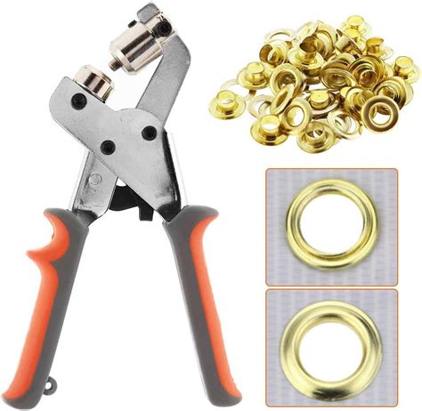 Crimping Pliers Eyelet Pliers Hole Hole Adjustment Tool 100 Pcs Easy