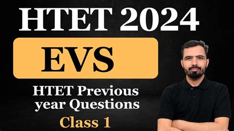 HTET 2024 EVS Practice Set 1 EVS By Mandeep Godara Sir JBT Htet2024