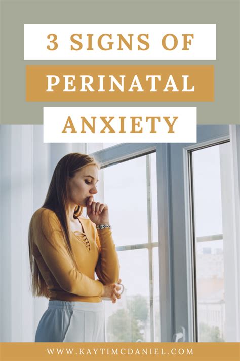 3 Signs Of Perinatal Anxiety Kayti Mcdaniel Lcsw