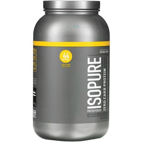 Nature S Best Isopure Zero Carb Protein Banana Cream G Protein