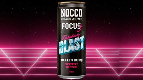 Nocco Focus Raspberry Blast Review Youtube