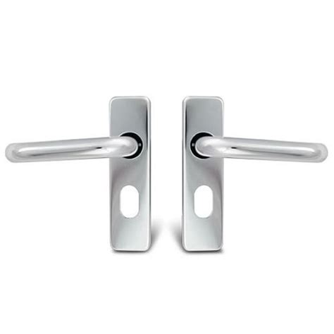 Tss Aluminium Oval Sashlock Lever Door Handles