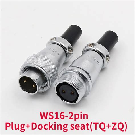 Ws Connectors Pin High Voltage Connector Plug Socket Industrial