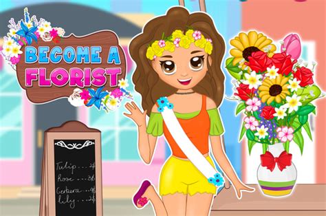 Become A Florist Game Play Online At Games